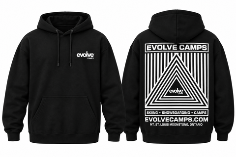 Evolve Black Triangle Hoodie