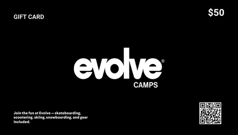 Evolve Camps' Gift Cards