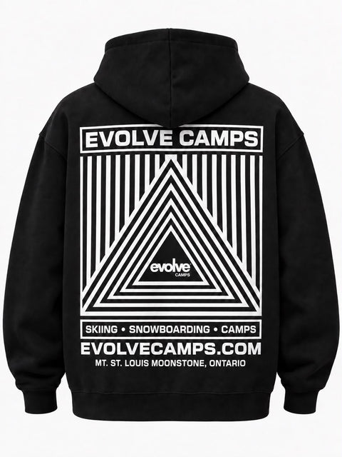 Evolve Black Triangle Hoodie