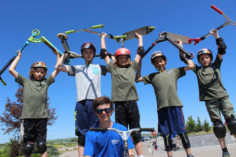 Skateboard and Scooter Camp Vancouver - Busing Available
