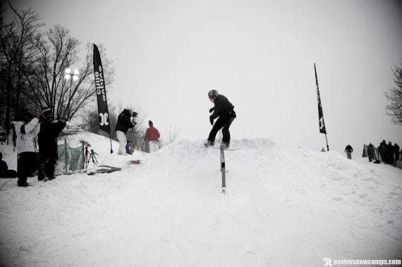 Battle of the Bales Rails Evolve Snow Camps