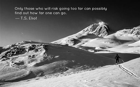 TS Eliot. Ski Quotes. Snow Quotes. Snowboard Quotes. Evolve