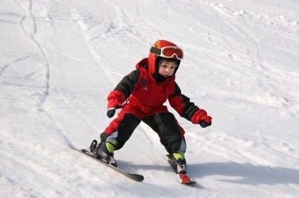 Pizza Stance. Kid. Skiing. Downhill. Ski. Evolve. Snowcamps. Learn to Ski
