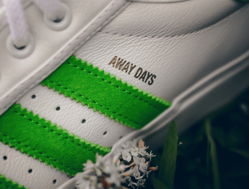 adidas away days add ease shoes close up